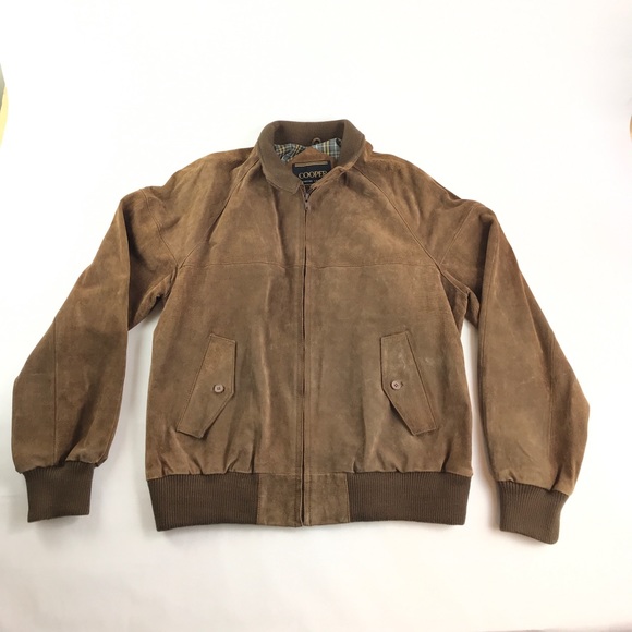 cooper genuine leather jacket